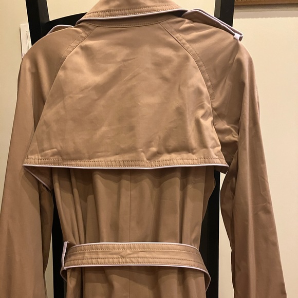 Brand new Ann Taylor double-breasted belted rain coat - Picture 2 of 5